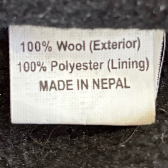 Ark Imports New Zealand wool heavyweight full zip hooded sweater jacket size L - Picture 12 of 16